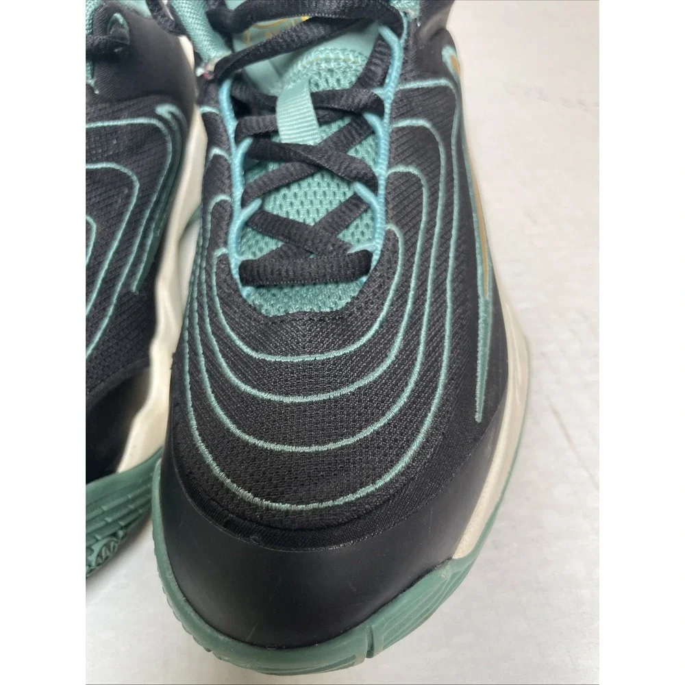 Nike Giannis Immortality 4 Kids Basketball Shoes Size 5.5Y Black Bicoastal Gold